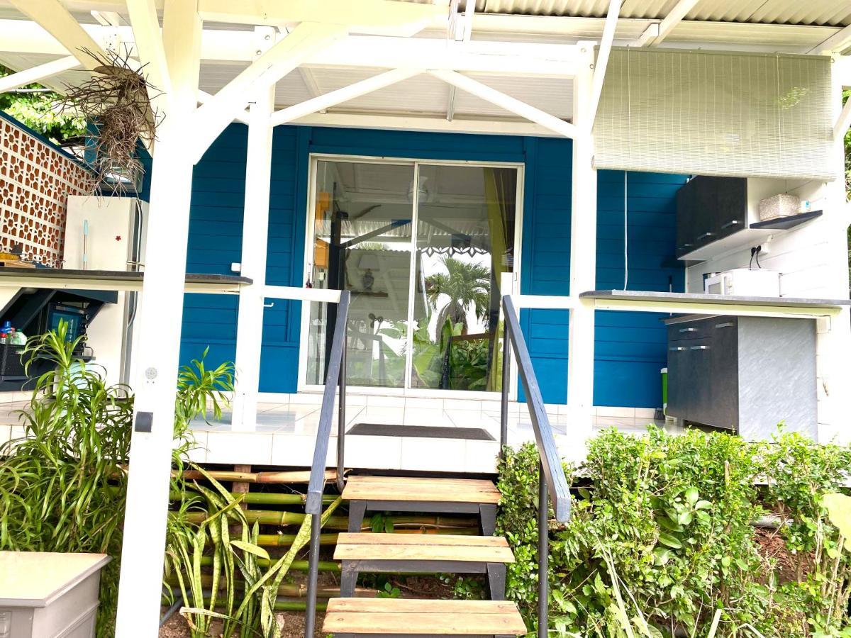 LODGE PAMPLEMOUSSE avec PISCINE privative , dans parc calme à 500 m plage Le Carbet Exterior foto
