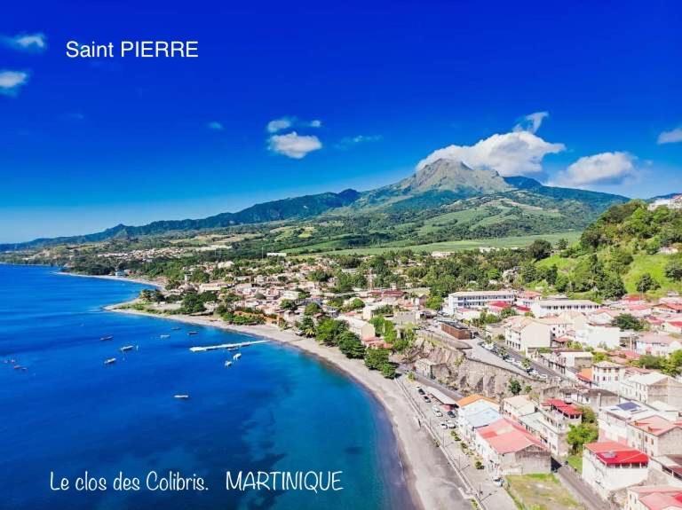 LODGE PAMPLEMOUSSE avec PISCINE privative , dans parc calme à 500 m plage Le Carbet Exterior foto