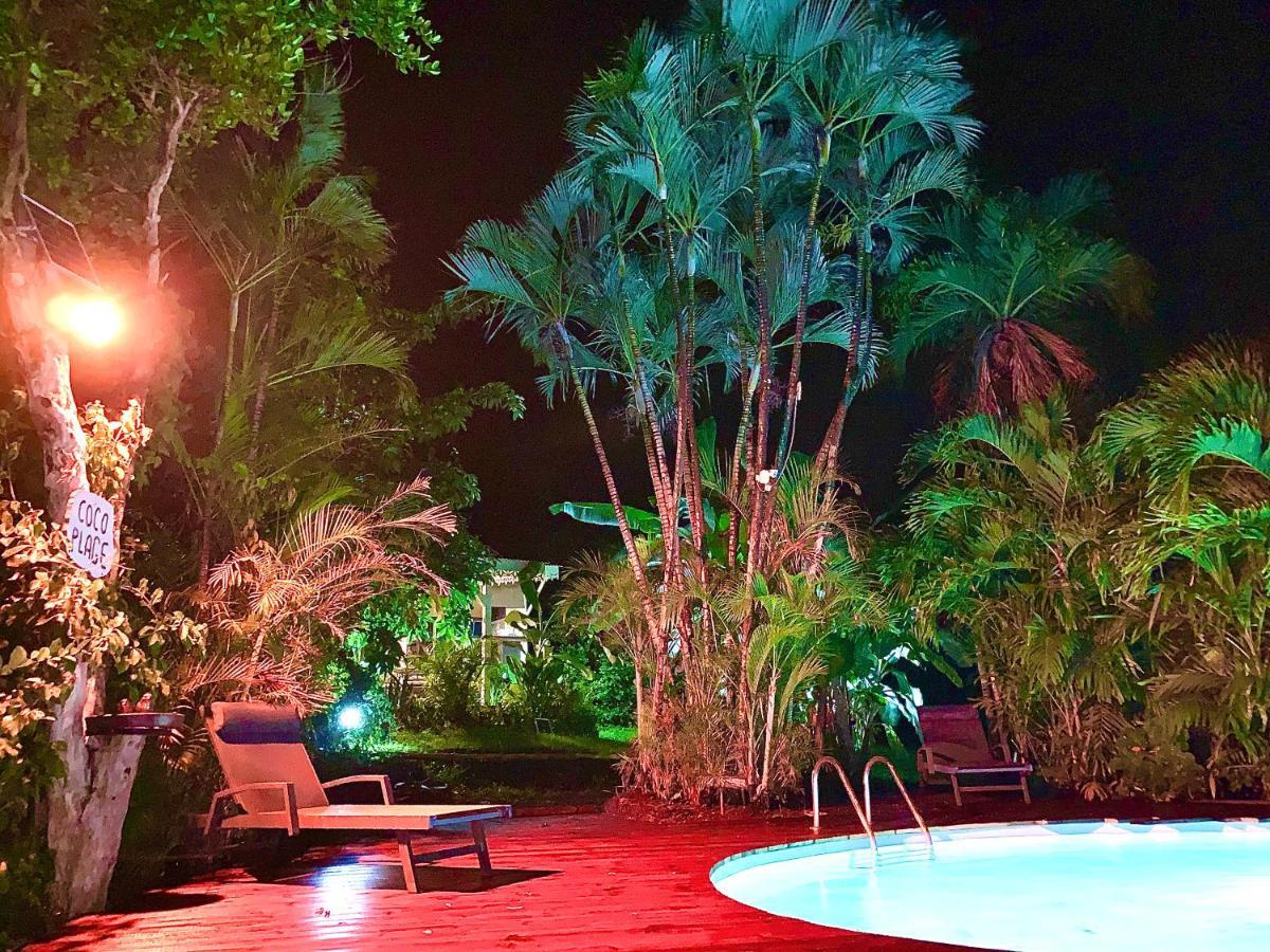LODGE PAMPLEMOUSSE avec PISCINE privative , dans parc calme à 500 m plage Le Carbet Exterior foto